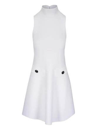 Dorothee Schumacher crew-neck mini dress - White