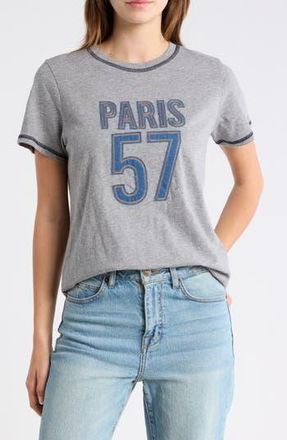 Cinq &agrave; Sept Paris 57 Heathered T-Shirt in Heather Grey at Nordstrom Rack, Size X-Small