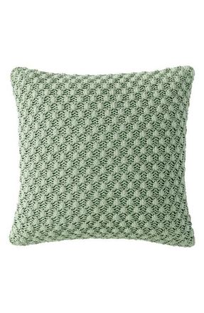 Peri Home Knit Accent Pillow in Sage at Nordstrom