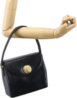 Givenchy Pre-owned Handbags, female, Black, Size: ONE SIZE Pre-owned Leather Handbag