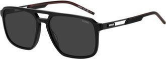 HUGO BOSS HG 1383/S 807/IR Mens Sunglasses Black Size 58