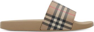 Burberry Check Slides