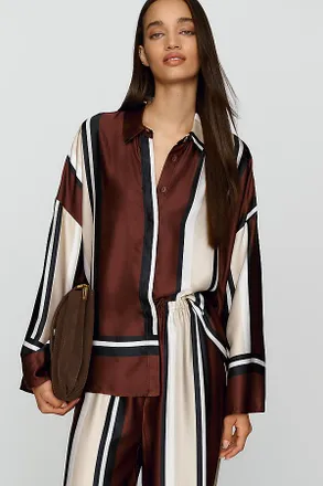Faithfull The Brand Cora Oversized Buttondown Shirt