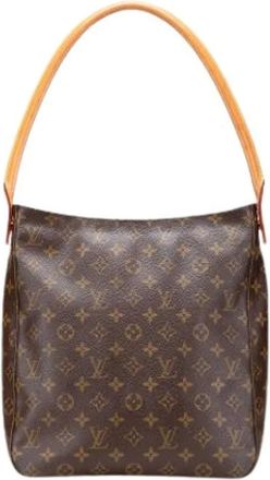 Louis Vuitton Pre-owned Shoulder Bags, female, Brown, Size: ONE SIZE Pre-owned Looping GM