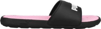 Puma Womens Cool Cat Slide Sandal, Black White-Pale Pink, 7.5 UK