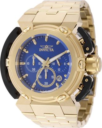 Invicta Coalition Forces - X-Wing 49770 Heren Horloge - Quartz Uurwerk - Roestvrij Staal met Blauwe Wijzerplaat - 46mm