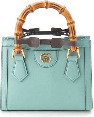 Gucci Pre-owned Gucci Mini Calfskin Bamboo Diana Satchel Ladies CS4ONNDP7VZ710X3