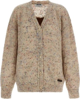 Moschino Truien - Dames - Vesten - Beige - M - Truien & Vesten