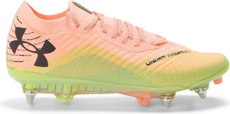 Under Armour Mens Shadow C Elite 2 Firm Ground Football Boots Orange 6 UK