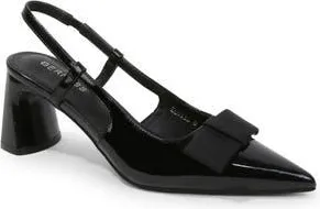 Berness Block Heel Slingback Sandal in Black at Nordstrom Rack, Size 7.5