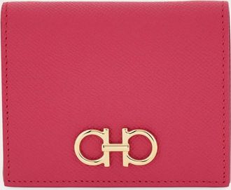 Ferragamo Women Gancini compact wallet Pink