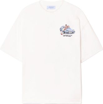 Off-white Fresco Arrow T-shirt - Wit
