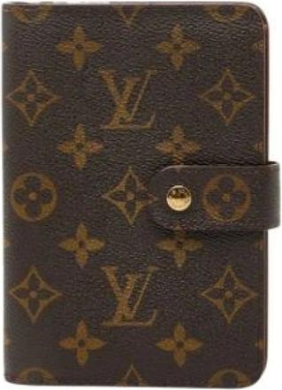 Louis Vuitton Pre-owned Wallets, female, Brown, Size: ONE SIZE Pre-owned Vintage Bi-fold Wallet