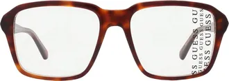 Guess Demo Square Mens Eyeglasses GU50073 052 54