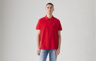 Levi's Standard Housemark Polo - Mens - 2XL - Red
