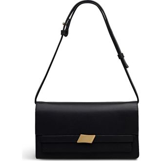 Radley London The Christina Mini Flapover Shoulder Bag in Black at Nordstrom, Size X-Small