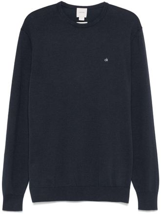 Calvin Klein Cotton Silk Blend Sweater Clothing