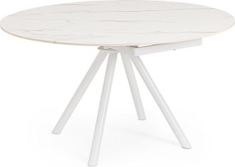 BIZZOTTO Mesa extensible Rauni d87/135 blanco/blanco
