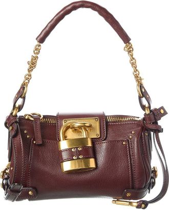 Chlo&eacute; Paddington Small Leather Shoulder Bag
