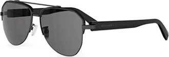 Bulgari 1Pfy 5Fn 0A - unisex - Zonnebrillen - Grijs - 58 MM - Accessoires