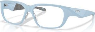 Oakley 56mm Rectangle optical glasses in Grey at Nordstrom