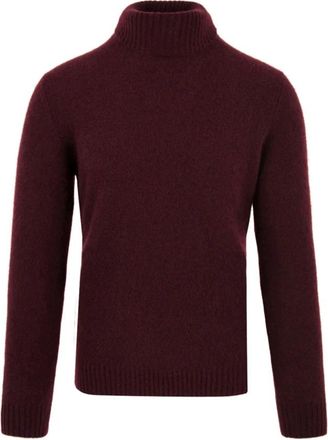 FILIPPO DE LAURENTIIS Rode Coltrui voor Mannen - Heren - Coltruien - Rood - 2XL - Truien & Vesten