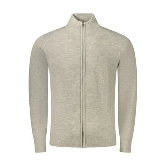 North Sails Grey Acrylic Mens Mens Sweater