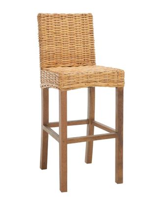 Safavieh Tobie Rattan Bar Stool