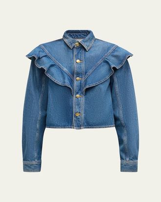 Ulla Johnson The Mathilde Denim Shirt