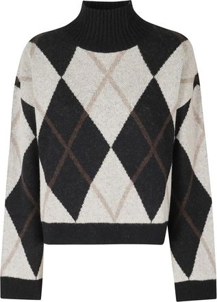 Barbour Jersey de lana Marlow Argyle - Knitwear - Mujer - Multicolor - S