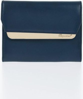 Dsquared2 Leather Wallet with Gold Metal Detail size Unica
