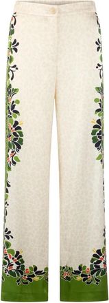 Marc Cain Donna, Pantaloni, Multicolore, 2Xl, new
