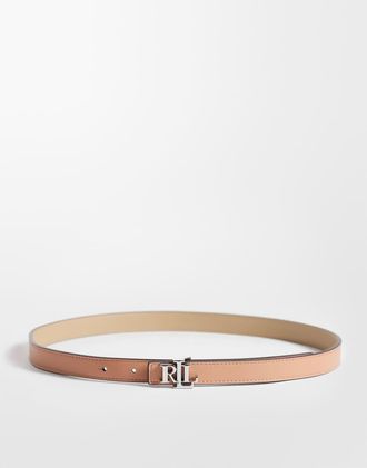 Ralph Lauren Cintura double-face 20 rosa