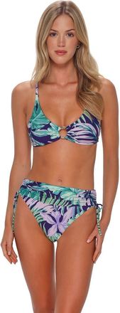 Sunsets Carrie Crossback Bikini Swimsuit Top in Palm Shade at Nordstrom, Size Xx-Large