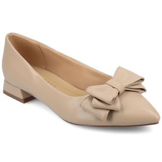 Journee Collection Women & apos;s Ophelia Medium and Wide Width Dress Flats