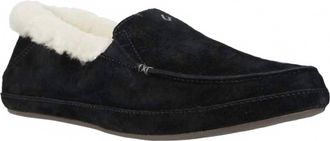 Olukai WomenS Kuuna Moccasin Slipper In Black/black