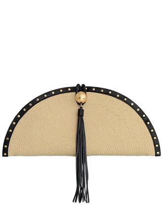 Rebecca Minkoff Half Moon Clutch With Micro Studs