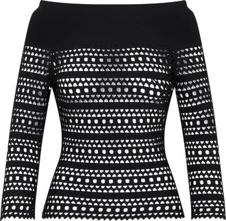 Alaia Black Vienne Top-Donna