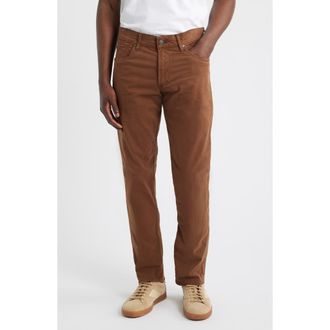 Citizens Of Humanity Gage Slim Straight 5-Pocket Pants in Cognac Light at Nordstrom, Size 40