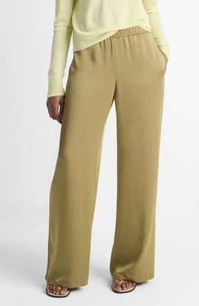 Vince Side Stripe Wide Leg Pants in Earthly at Nordstrom Rack, Size Medium