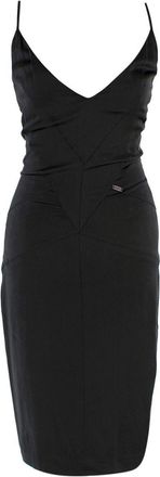 Chanel Black Silk Cocktail Dress Size S