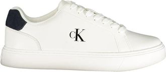 Calvin Klein Bianco Poliurethaan Heren Sneaker