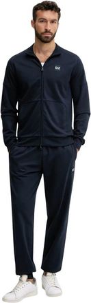 Emporio Armani Trainingsset - Heren - Trainingspakken - Blauw - S - Katoen - Fitness