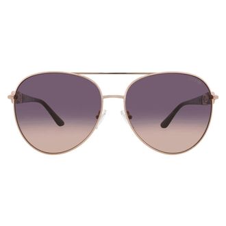 Guess Purple Gradient Pilot Ladies Sunglasses GU00158 28B 61