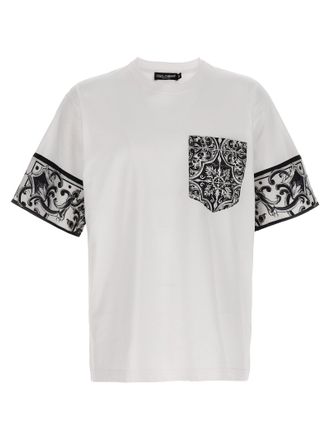 Dolce & Gabbana Maiolica Print T -Shirt