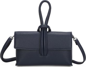 Generic Womens PU Leather Crossbody Clutch Purse with Wrist Loop & Adjustable Shoulder Strap, Small Flap Handbag for Everyday, Party & Travel Fully Lined Fash