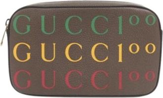 Gucci Pre-owned Fanny pack - unisex - Vintage Heuptassen - Bruin - ONE Size - Leer - Vintage