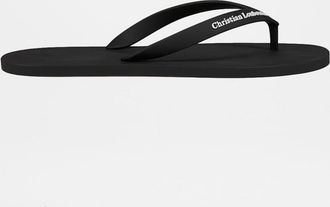 Christian Louboutin Men & apos;s The Christian Louboutin Logo Flip-Flops