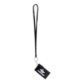 Balenciaga Cash Card Case On Keychain Box Black White 5945482AAPK1090