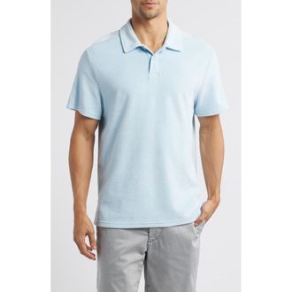 Fair Harbor Terry Cloth Polo in Light Blue at Nordstrom, Size Xx-Large